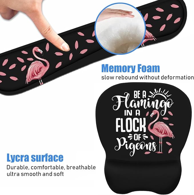 Inspirational Quote Be a Flamingo in a Flock Pigeons