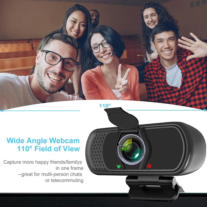 webcam for pc (black)