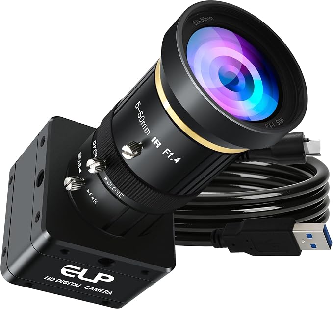5-50mm 10X zoom lens