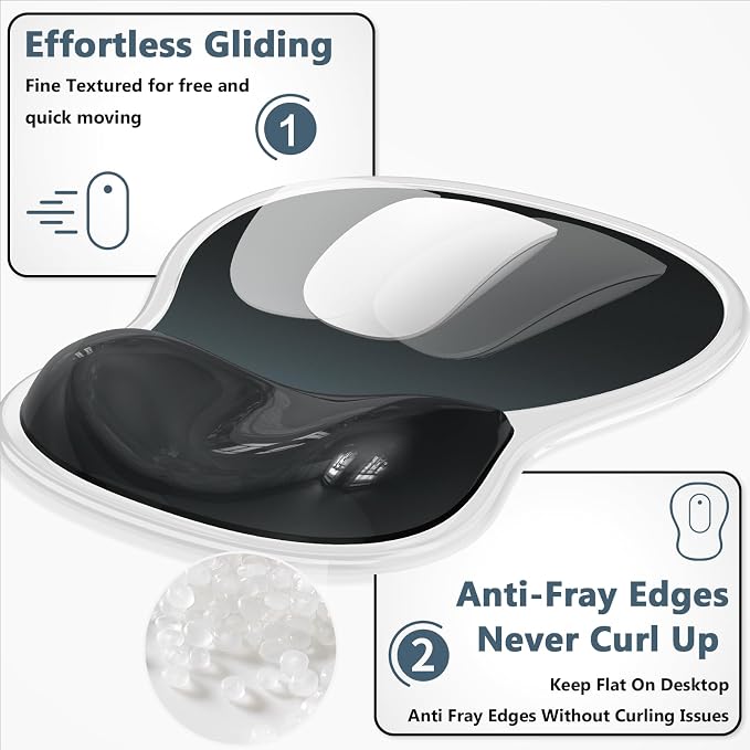 Waterdrop Shaped Black