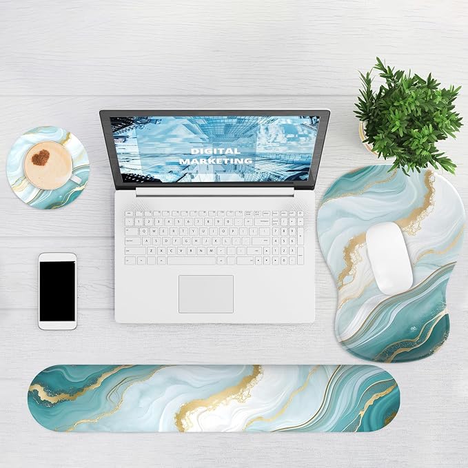 Cyan Marble