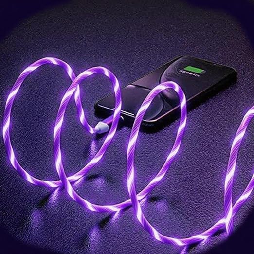 USB A TO C Purple