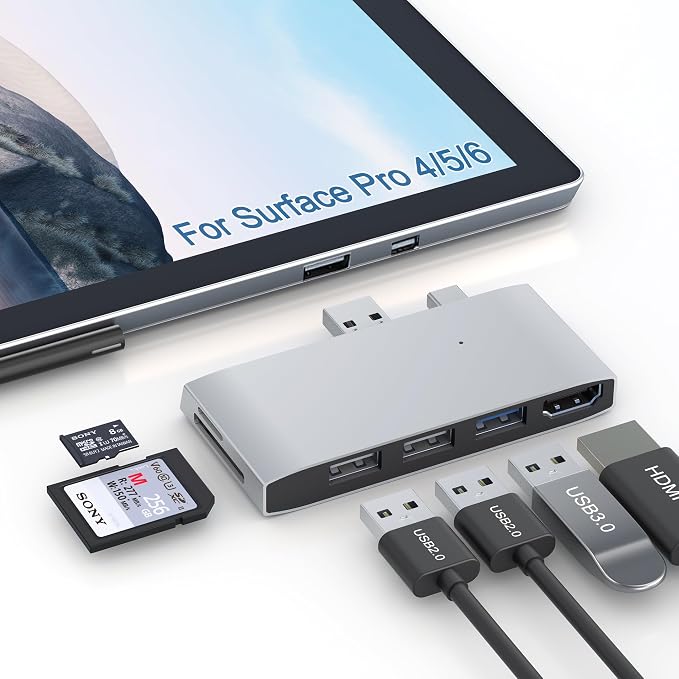 Surface Pro 6/Pro 5/Pro 4 Hub