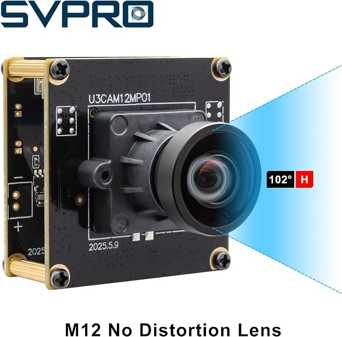 H100-M12 Distortion-free (FOV 102°)