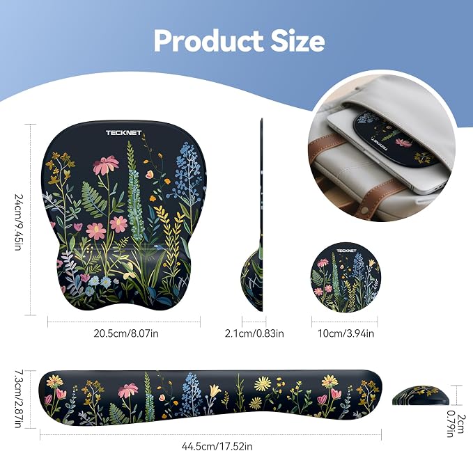 Black + Floral Print