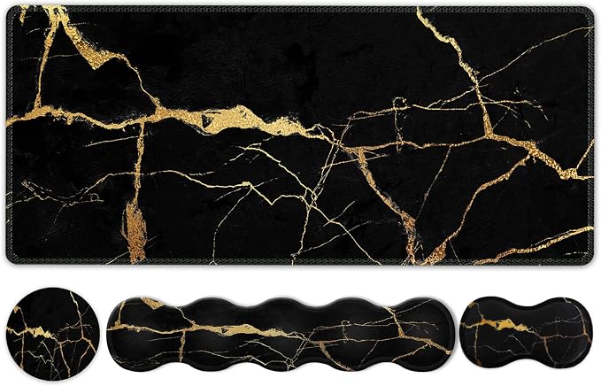 Black Gold Marble