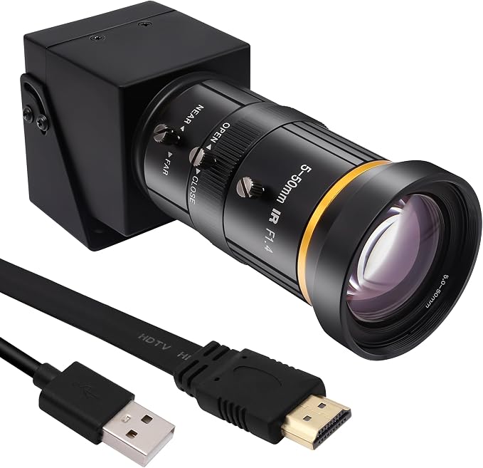 A: with 5-50mm CS Mount Lens