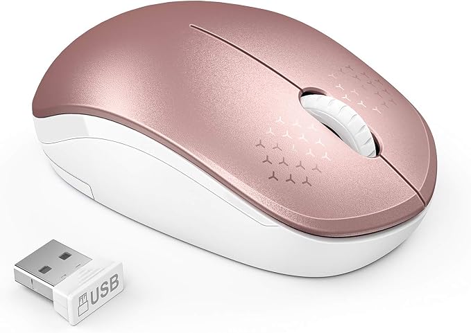 Rose Gold and White