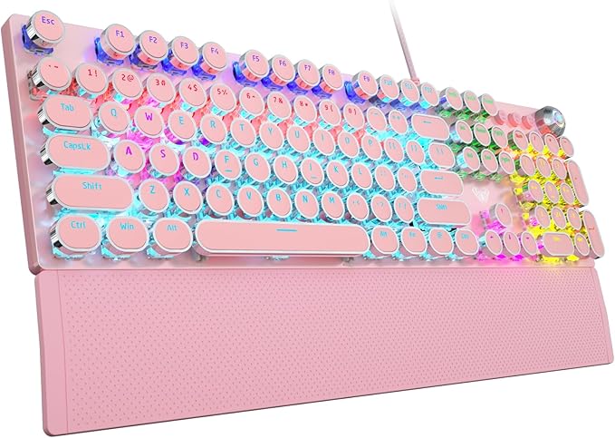 Pink | Clicky Blue Switches