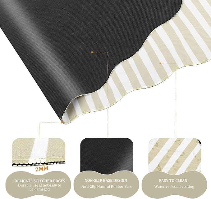 Beige Striped