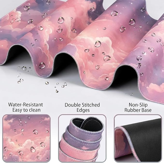 4pcs Pink Cloud
