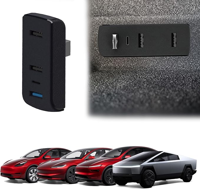 3 USB-A & 1 USB-C