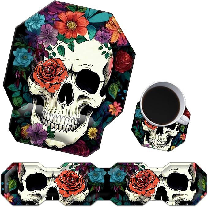 Cute Skull Flowers
