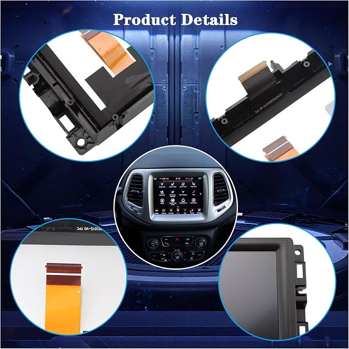 7 Jeep LCD with Bracket