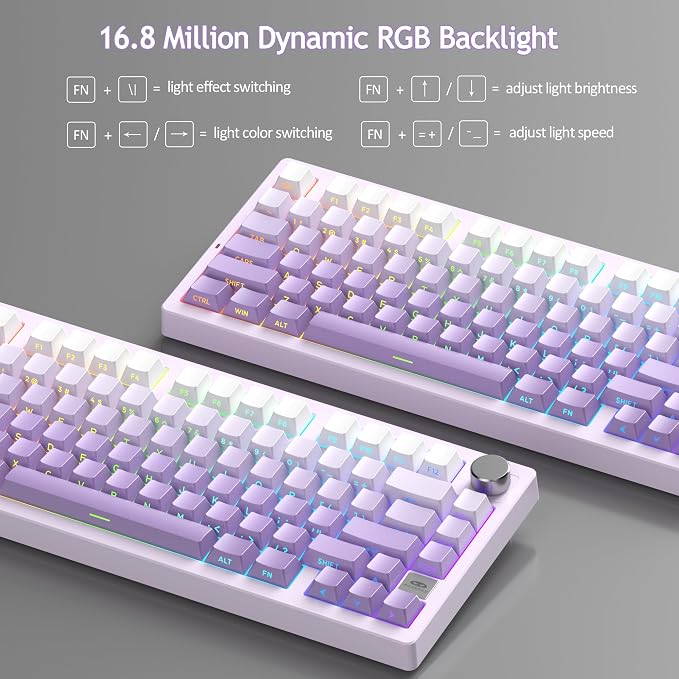 White Purple/Purple Bird Switch