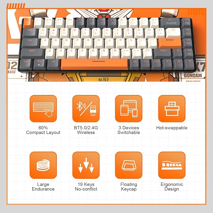 Off-white & Orange/Red Switch