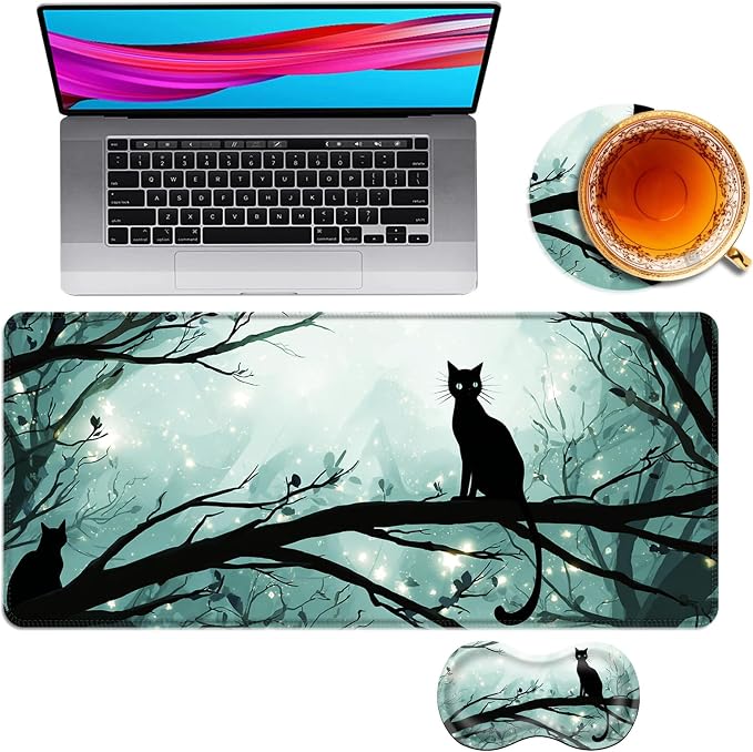 Cats in Moonlit Forest-2-27