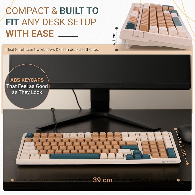 Blue Switch-Brown Combo