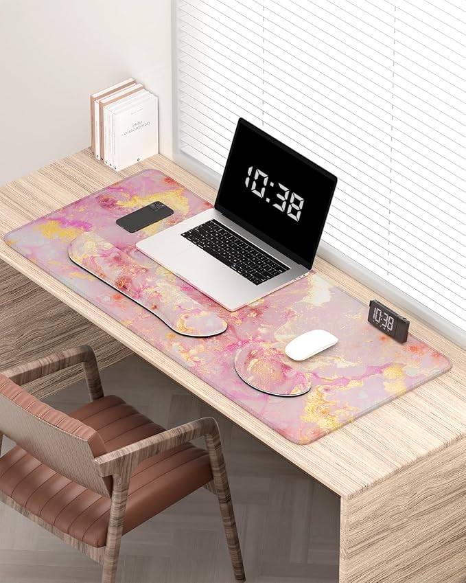 Pink Gold Marble