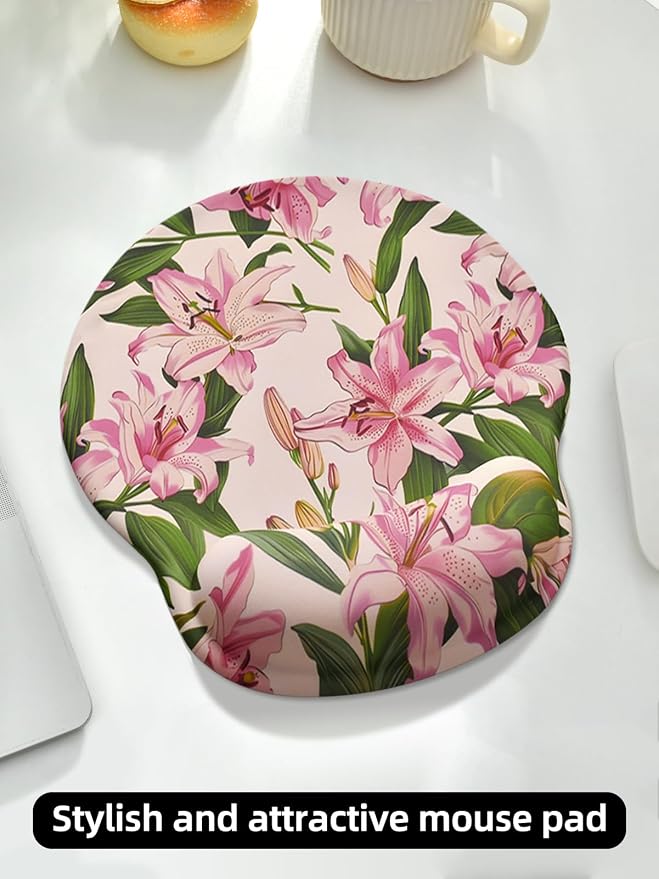 Green&Pink floral