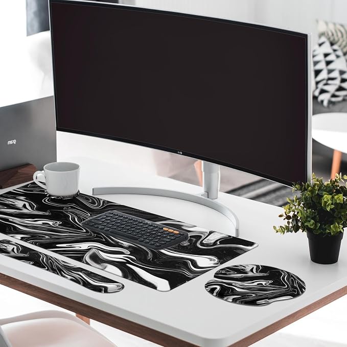 Black White Marble