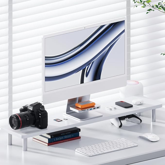 6-in-1 Blue USB C Hub for iMac