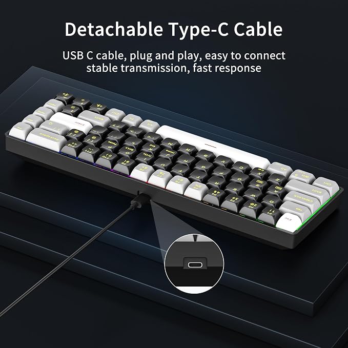 Black/White/Grey Keycaps