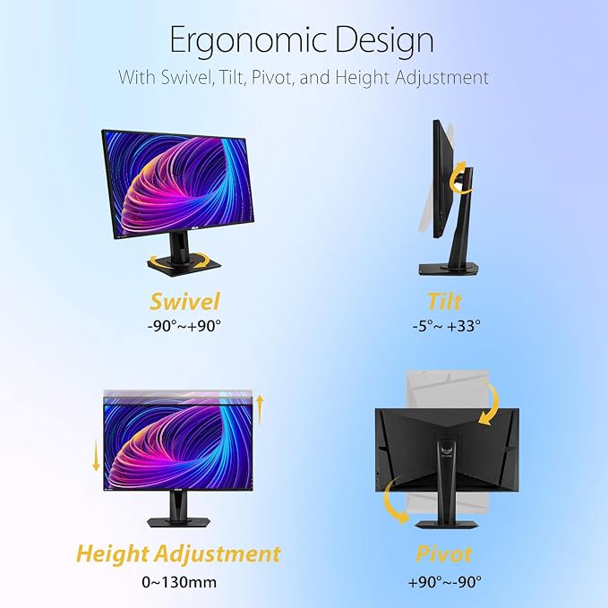 Balck--Height|Tilt|SwivelPivot