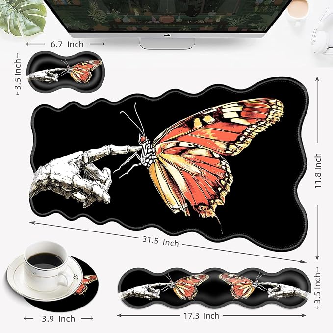 23 Skeleton Hand and Butterfly