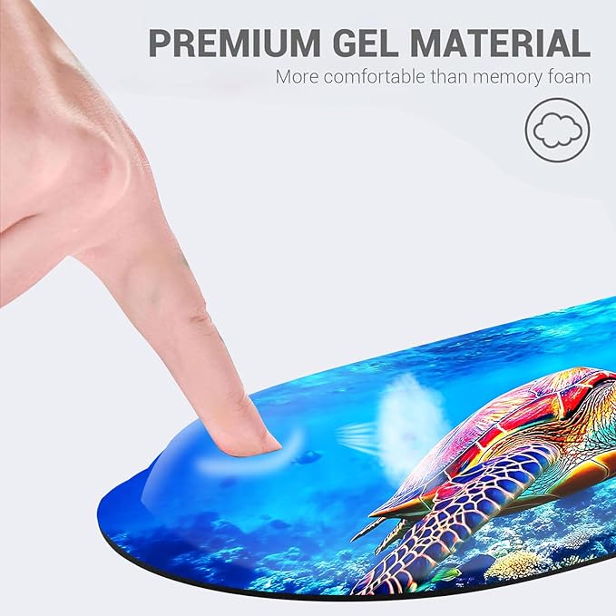 22 Colorful Sea Turtle in Ocean