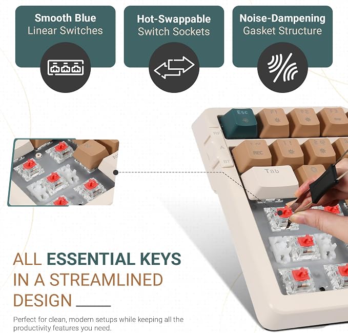 Red Switch-Brown Combo