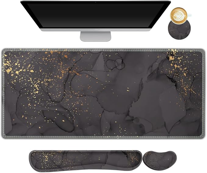 Black Grey Marble