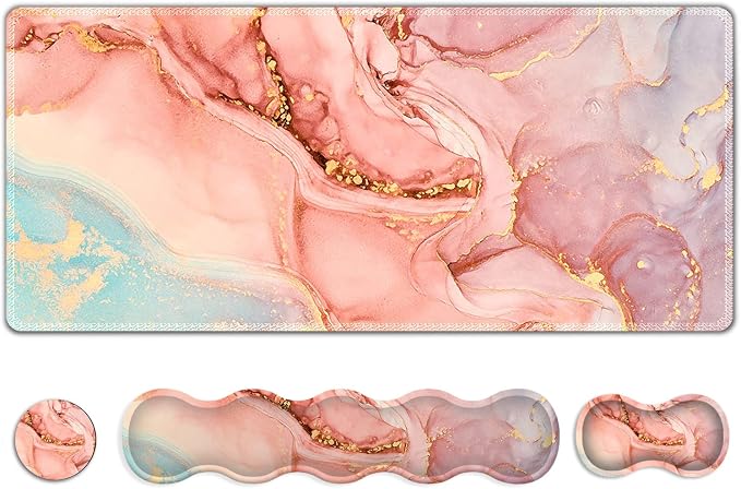 Abstract Pink Marble