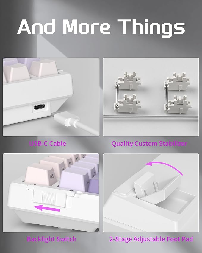Side Printed Purple / Purple Bird Switch