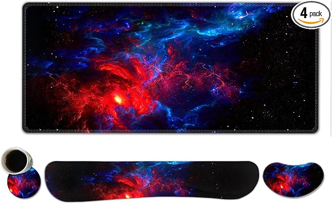 Blue Red Galaxy