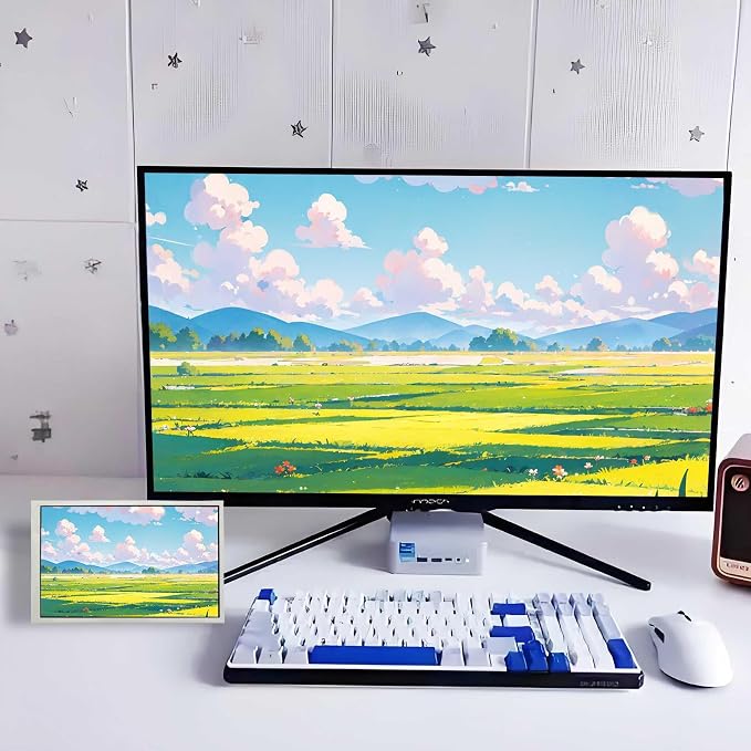 7'' LCD White