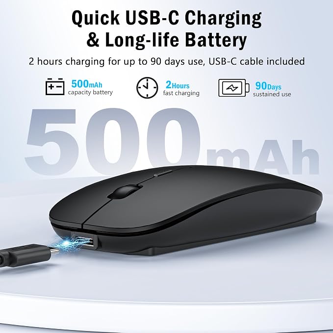 Wireless Bluetooth Mouse (Black)