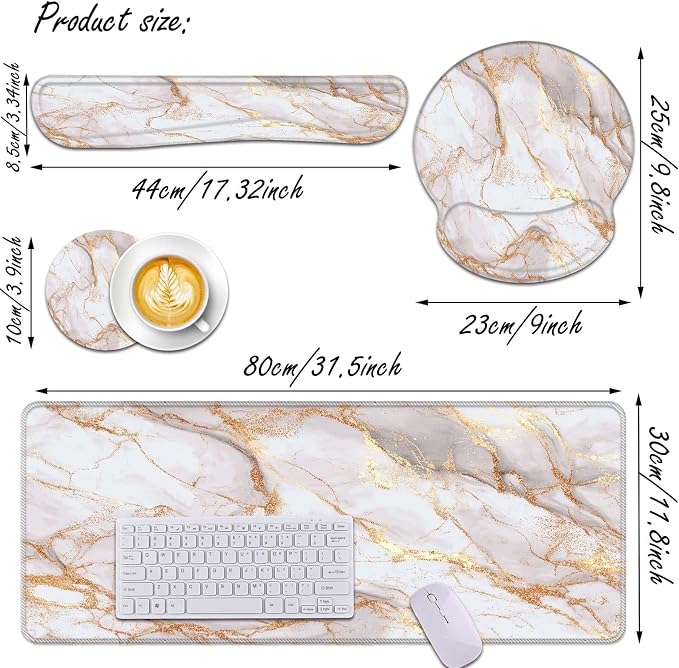 Rose Gold Marble