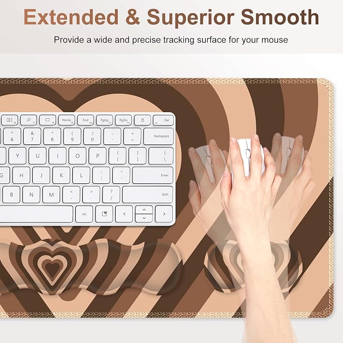 Lovely Brown Hearts