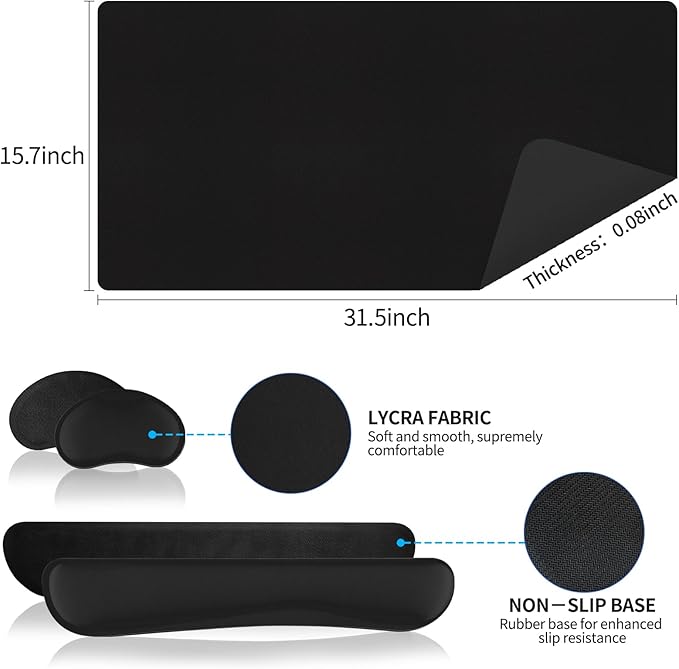 Black - Wrist Rest
