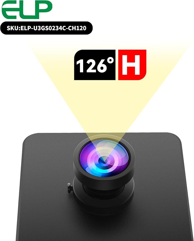 120degree no distortion lens