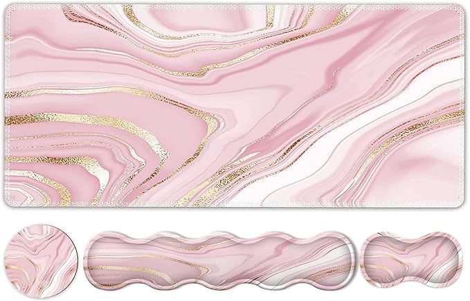 Pink Gold Marble