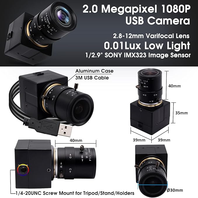2MP IMX323 Webcam