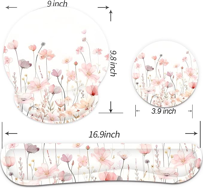 Pink Watercolor Flowers