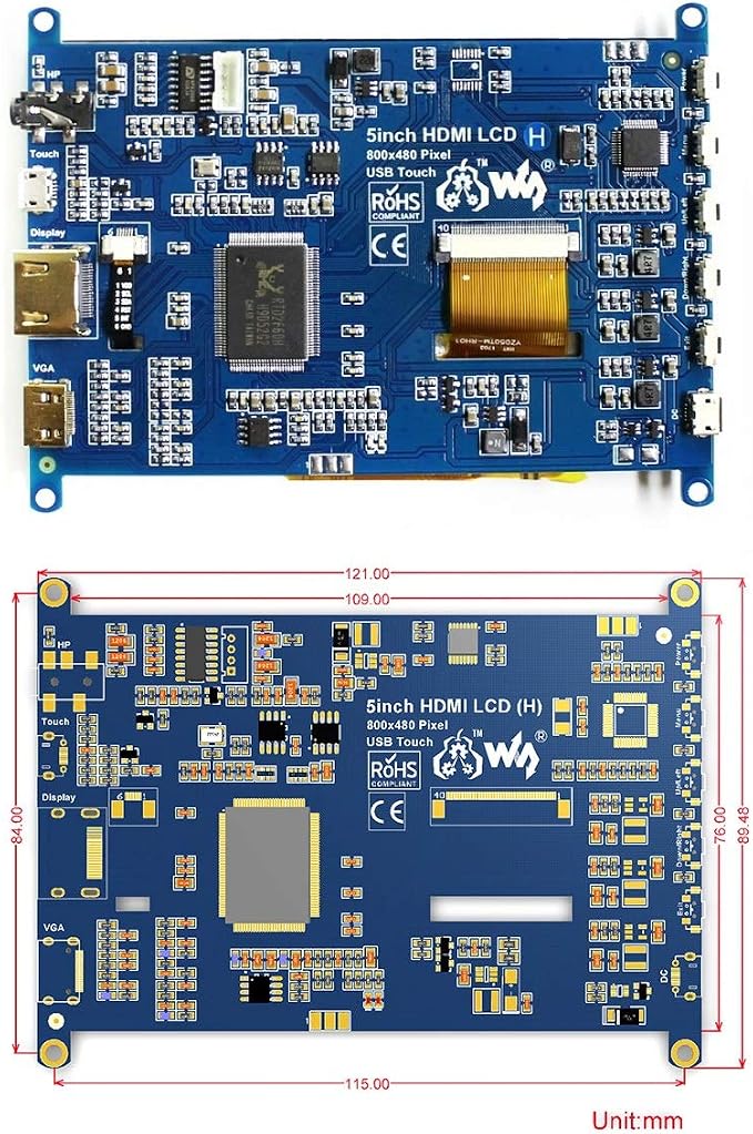 5inch HDMI LCD (H) Screen
