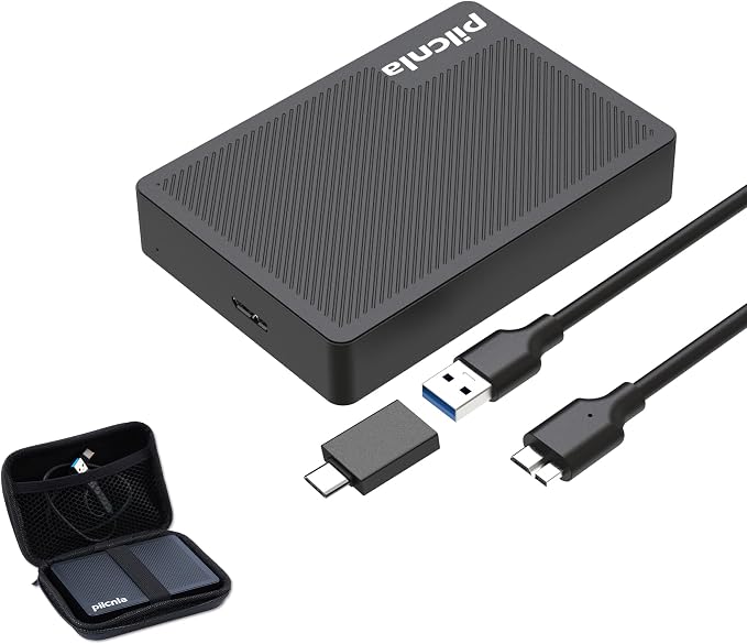 1TB Black & Case