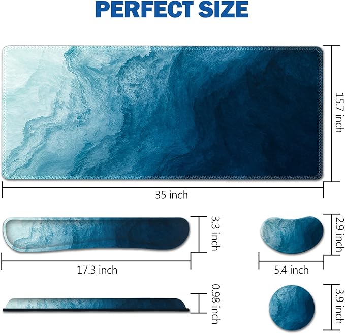 Dark Blue Waves