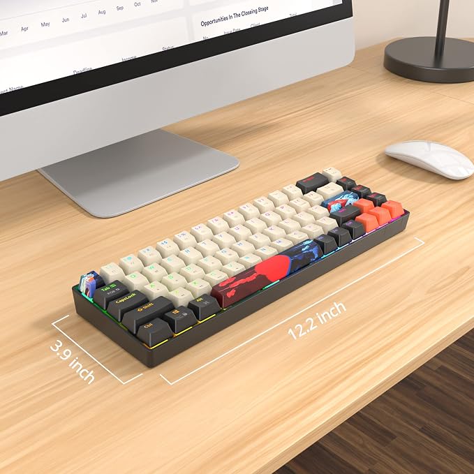 68 Carbon/Red Switch