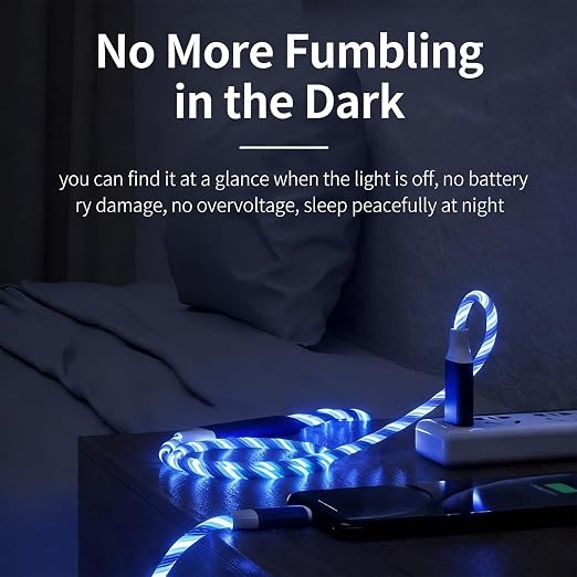3IN1 Multi Ports LED Blue