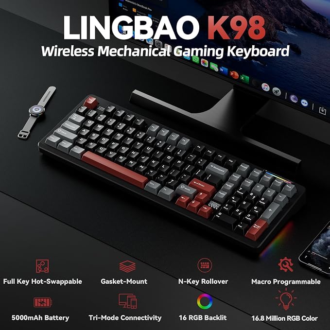 K98 | 5000mAh | Black